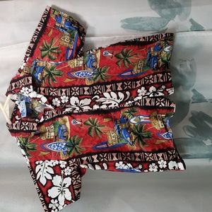 RJC Hawaiian Cabana Aloha Top Trucks, Surfboards, Palm Trees 3T?